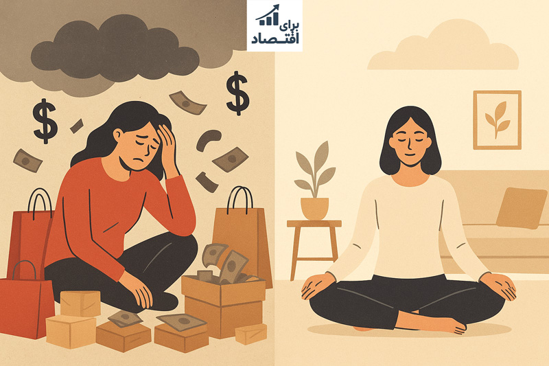 اثرات روانی سبک زندگی مینیمال و مصرفگرایی