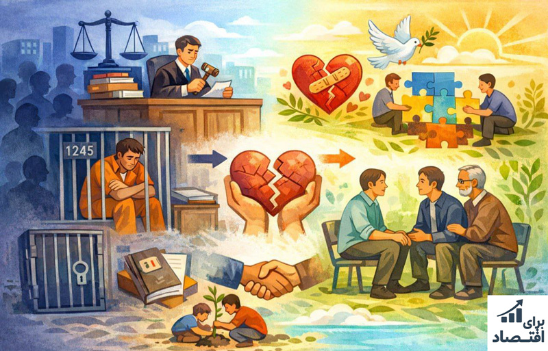 چرا عدالت ترمیمی جایگزین نگاه کیفری صرف می‌شود؟