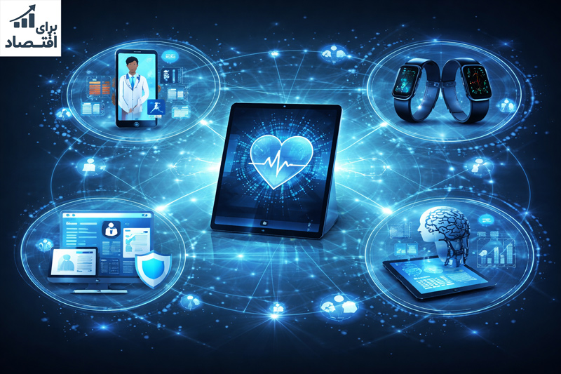 اجزای اصلی سلامت دیجیتال (Digital Health Components)